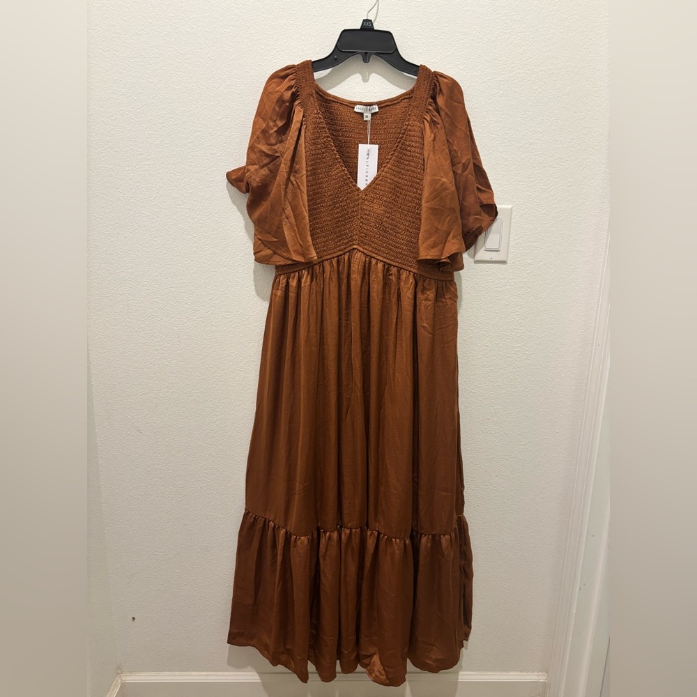 NWT Baltic Born Rust Maxi Dress
